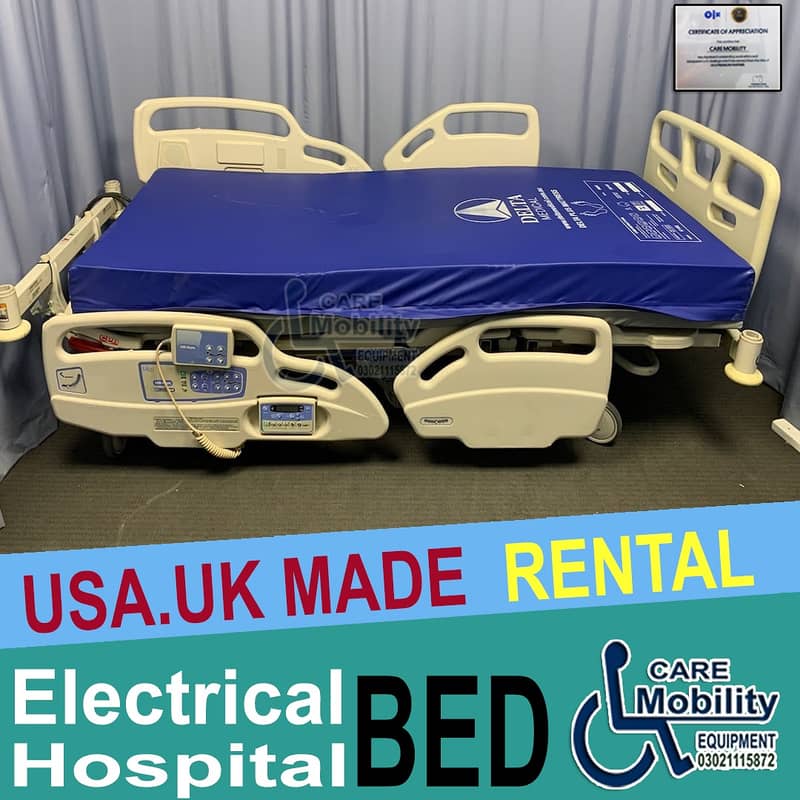 RENTAL Electric Hospital Beds /ICU bed on rent / Patient Bed on Rent 13