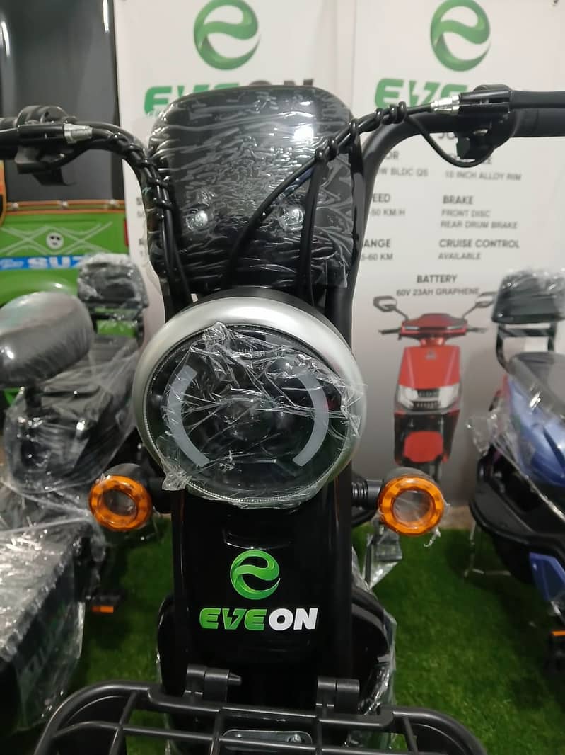 EVEON Zippy Electric Scooter, ELectric Bikes, Electric Scooty 2025 2