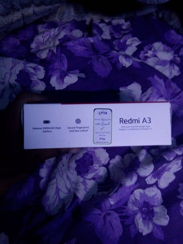 Redmi A3 4gb ram 128 memory 9