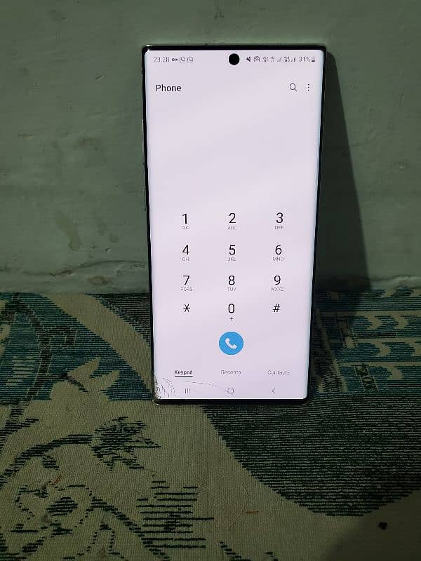 Samsung galaxy note 10plus 12 256 Osama camera results no fault Pta ok 3