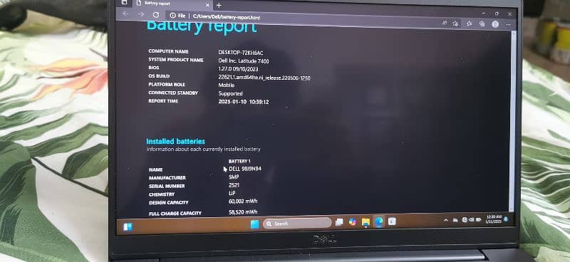 Dell latitude 7400 i7 8th gen 6