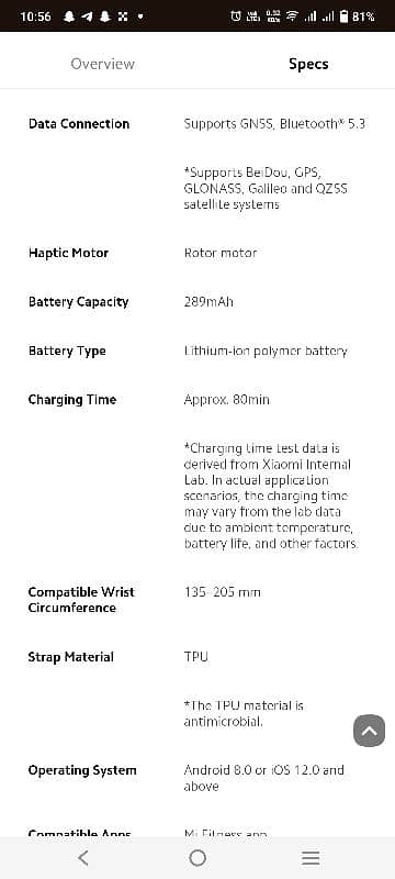 MI xiaomi smart band 8 pro. 7