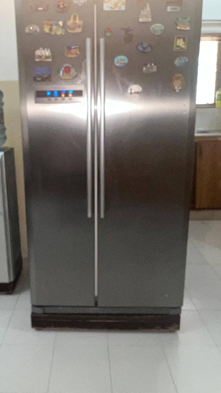 Haier Double door fridge HRF-663DTA2 0