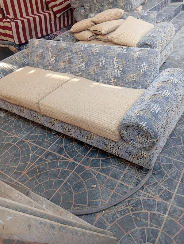 Sofa Set & Folding Mattress Available 3