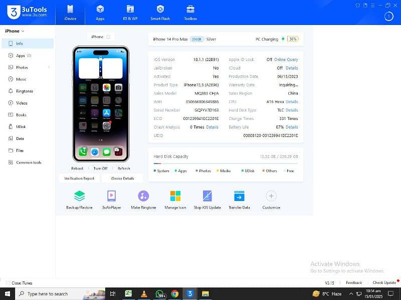 iphone 14 Pro Max Dual Phycial Sim Non PTA Sim Workin 13