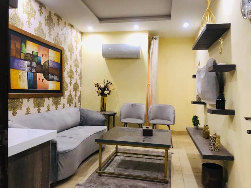 2 BED ROOM APARTMENT FULLY FURNISHED FOR RENT IN BAHRIA TOWN LAHORE 16