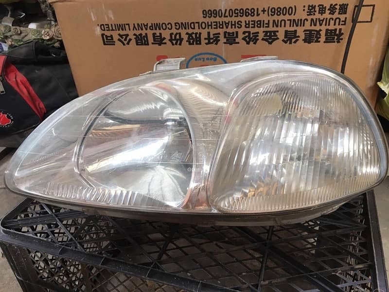 civic 1996-1998 front head lights 0