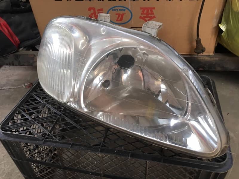 civic 1996-1998 front head lights 4