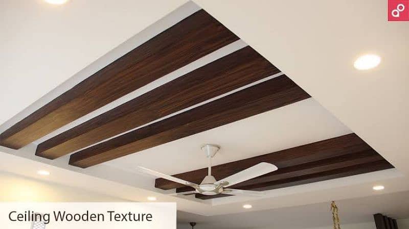 for ceiling chhat polish and wood polish and wall design 10 % of 0