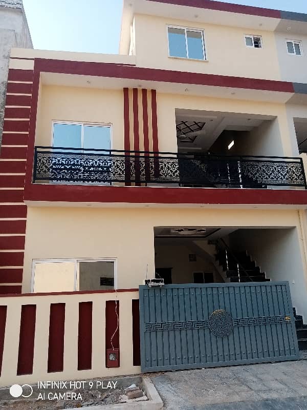 5 Marla Double Unit Brand New House For sale 1