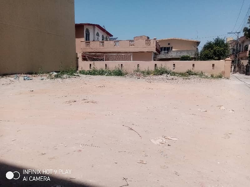 10 Marla Corner Plot For Sale At Prime Location Near The Main Road 1