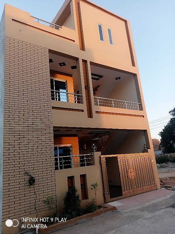 5 Marla Brand New Double Unit House For Sale 0