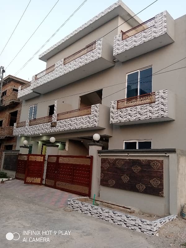 5 Marla Double Unit Brand New House For Sale 1