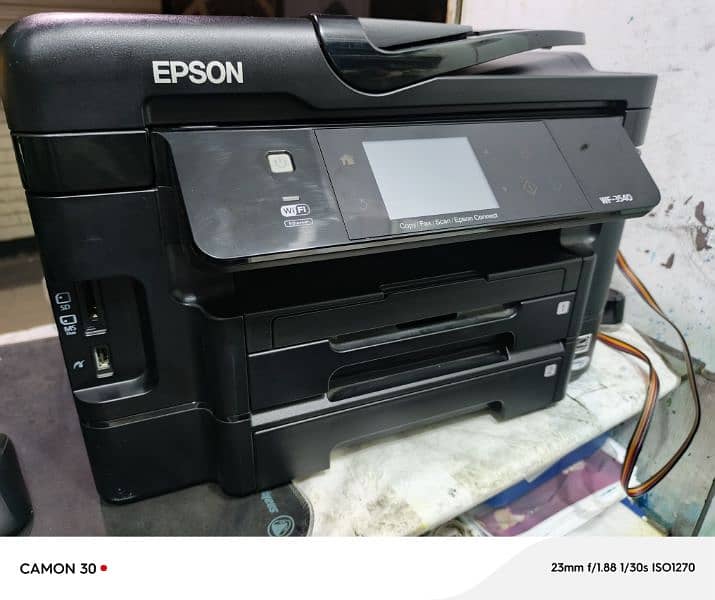 Epson WorkForce WF-3540 Wireless All-in-One Color Inkjet Printer, U. k 5