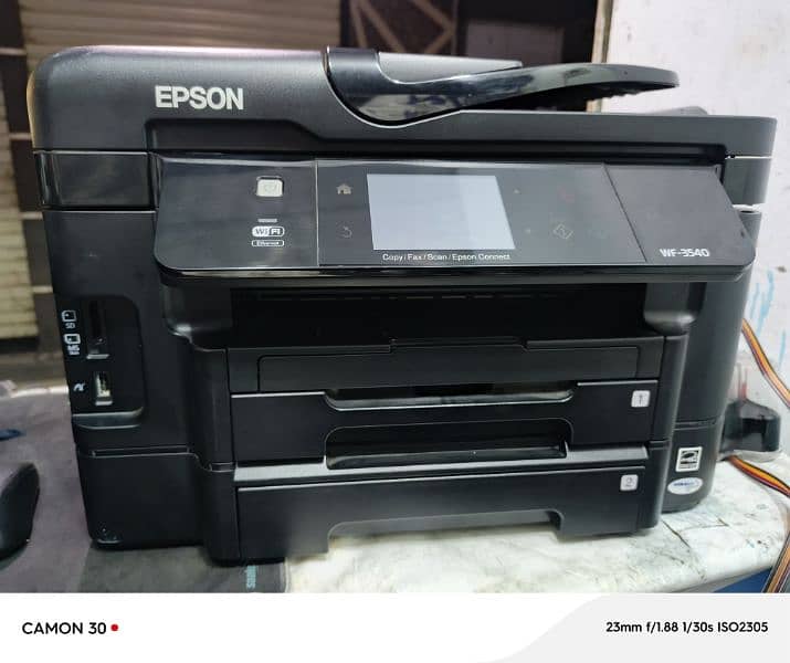 Epson WorkForce WF-3540 Wireless All-in-One Color Inkjet Printer, U. k 6