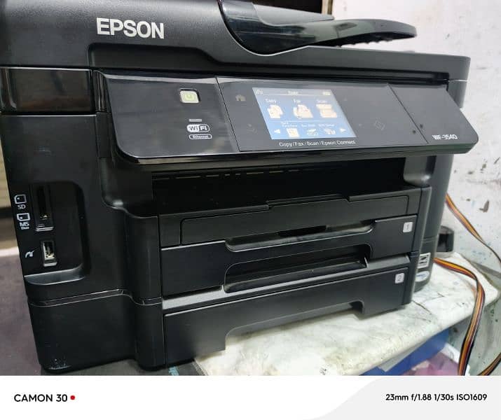 Epson WorkForce WF-3540 Wireless All-in-One Color Inkjet Printer, U. k 7