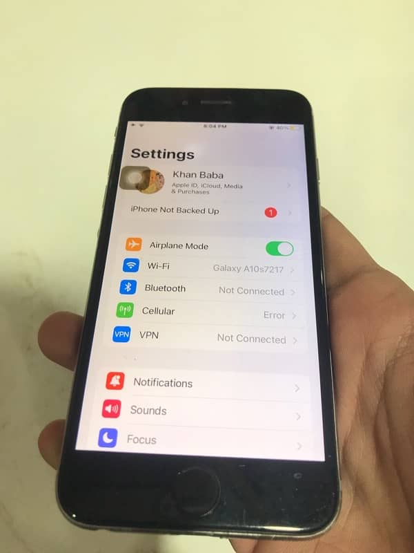 iPhone 6s 64gb bypass with jazz device 5