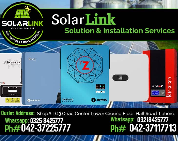 Solar Inverter | inverex | fronus | huawei | solax | max power | knox 0