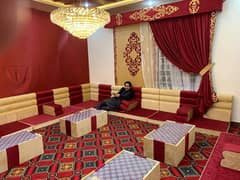 Arabic Majlis Sofa /Arbi Majlis / Saudi Majlis / Hujra Bethak / Sofa