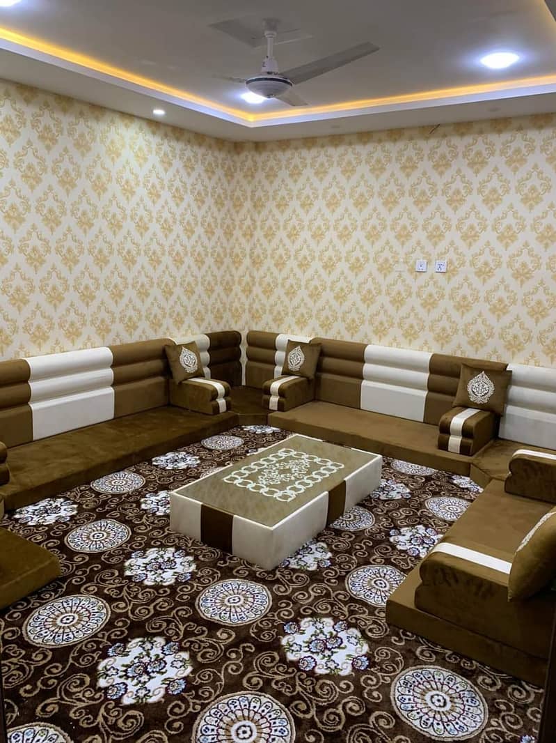 Arabic Majlis Sofa /Arbi Majlis / Saudi Majlis / Hujra Bethak / Sofa 8