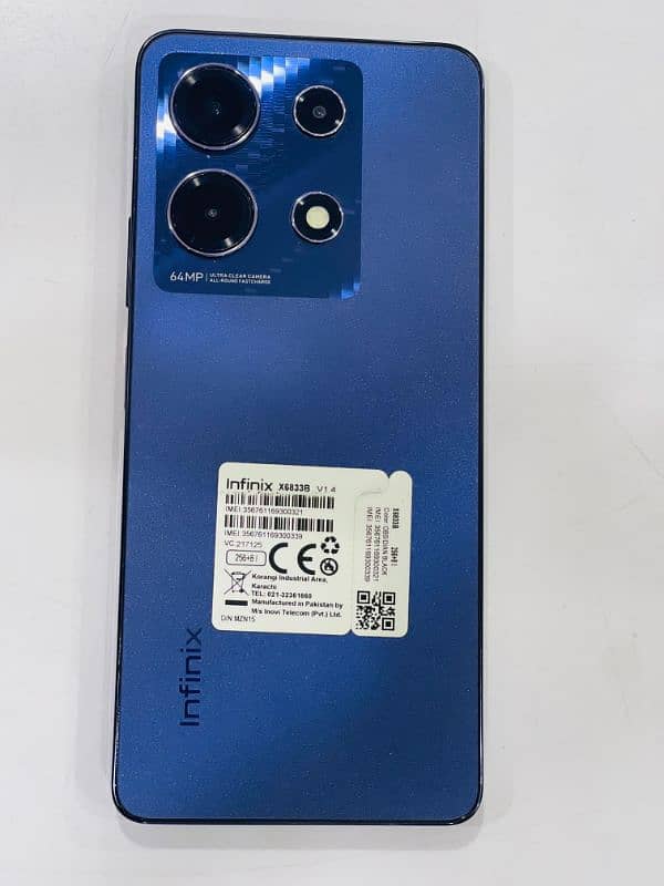 Infinix note 30 brand new condition with completely accessories 0