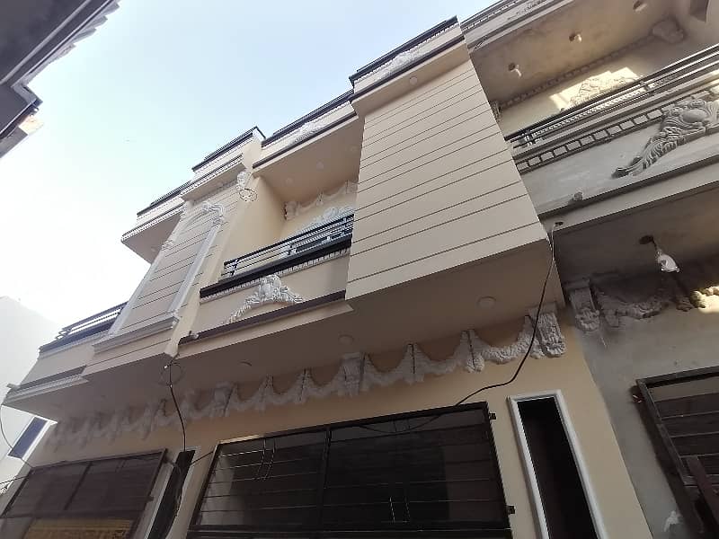 Well-Constructed Brand New House Available For Sale In Marghzar Officers Colony 3