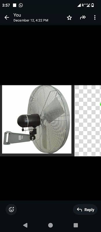 fan for sale in good condition 0