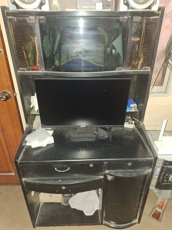 Black Computer Table For Sale 1