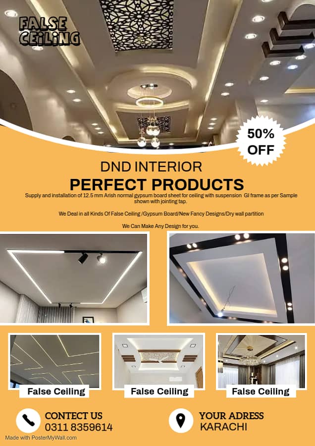 false Ceiling|Roof Ceiling|Gypsum Ceiling|Plastir of paris ceiling 2