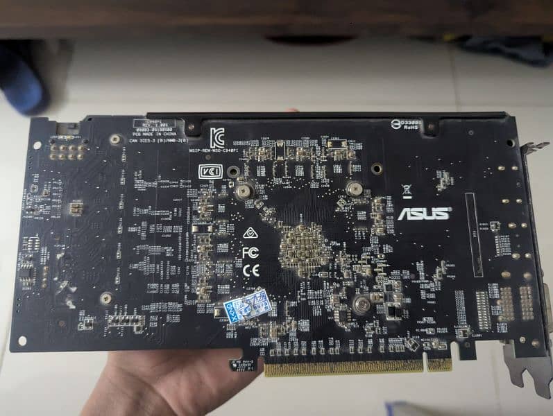 Asus rogstrix Rx 580 8gb graphic card 3