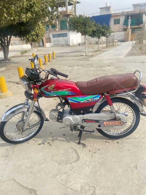 HONDA CD70 2018 model contact 03325373384 0