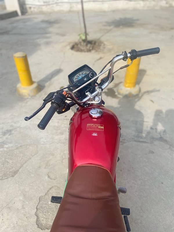 HONDA CD70 2018 model contact 03325373384 4