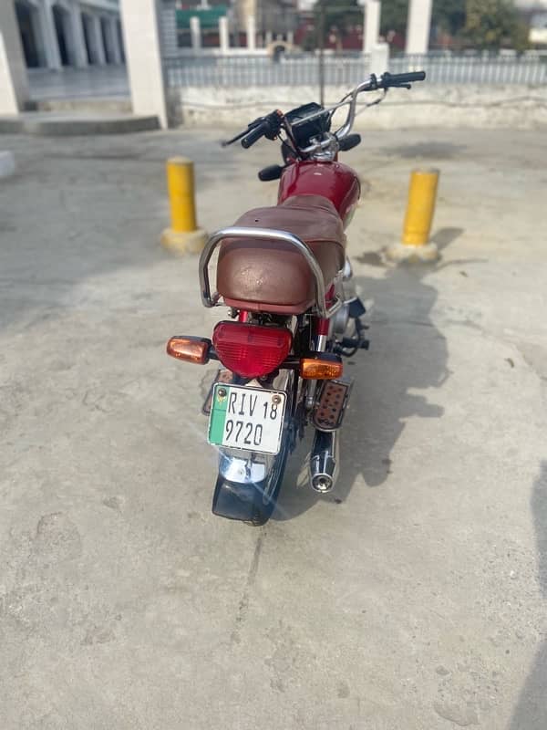 HONDA CD70 2018 model contact 03325373384 5