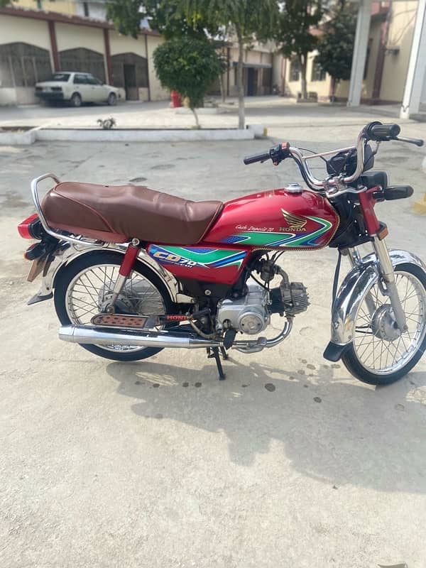 HONDA CD70 2018 model contact 03325373384 6