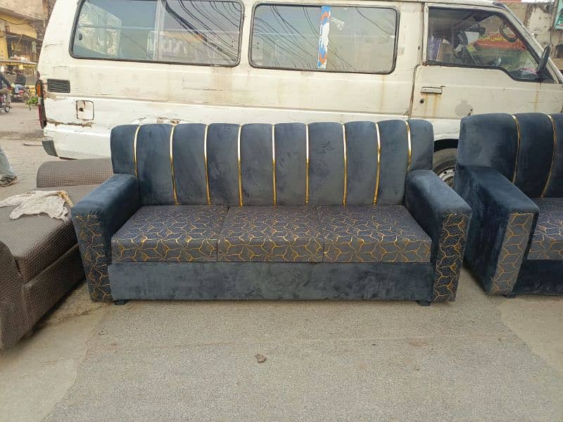 Diamond Foam Sofa Set 3 2 1 in new condition 03204428978 2