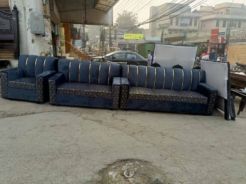 Diamond Foam Sofa Set 3 2 1 in new condition 03204428978 3