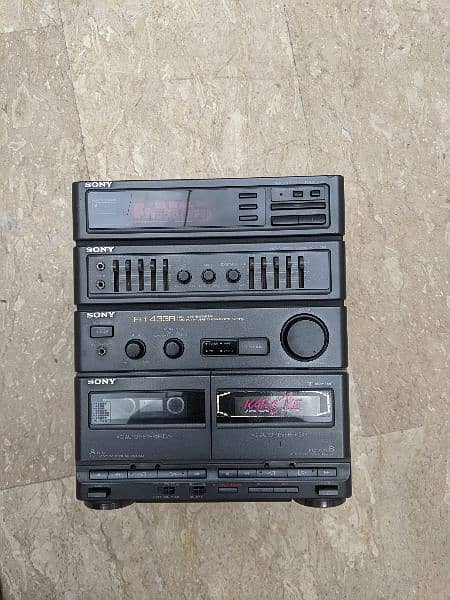 Sony amplifier, deck, dack, tape good condition 6