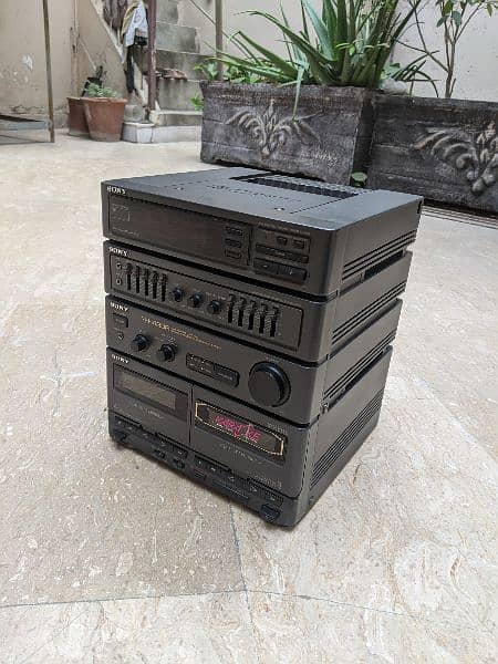 Sony amplifier, deck, dack, tape good condition 7