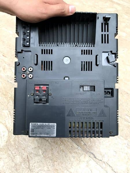 Sony amplifier, deck, dack, tape good condition 12