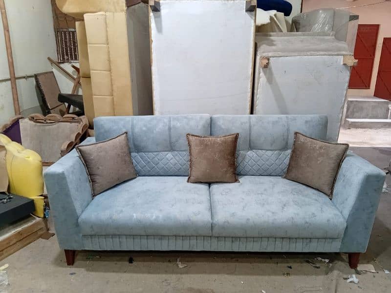 7 Seater Sofa Set Molty Foam Turkish Fabric Etc 0