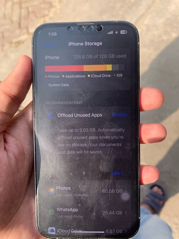 iPhone 13 Pro 128 gb PTA Approved 8