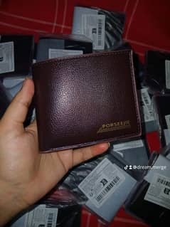 imported leather wallet