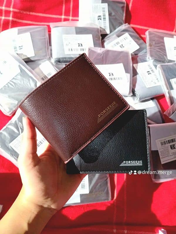 imported leather wallet 2