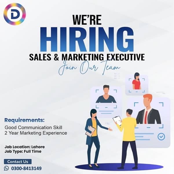 MARKETING PERSON REQUIRED 0