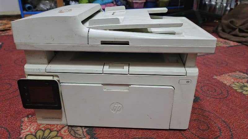 HP 3 in 1 printer, scanner, and copier model(laser jet proMFP M130 fw) 0