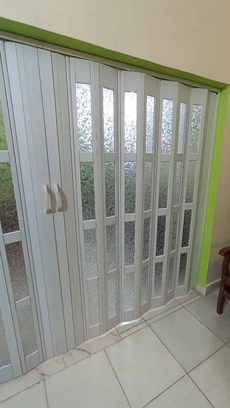 pvc sliding door partition/blinds/curtains and all interior 5