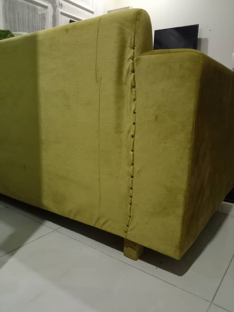 L Shape sofa Set for sale in good condition 7