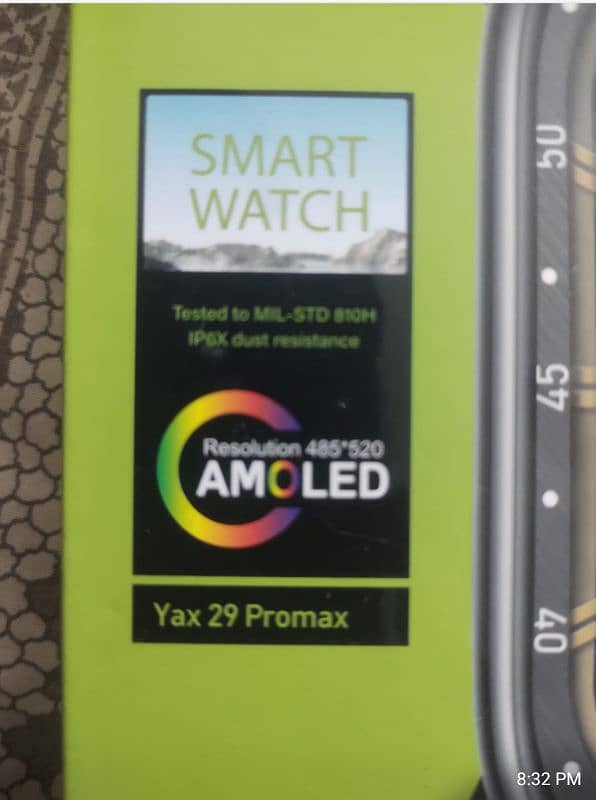 smart watch AMOLED display 5