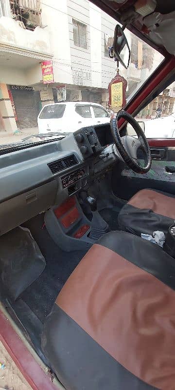 Suzuki Mehran 1998 Urgent sale Excellent Condition No work required 7