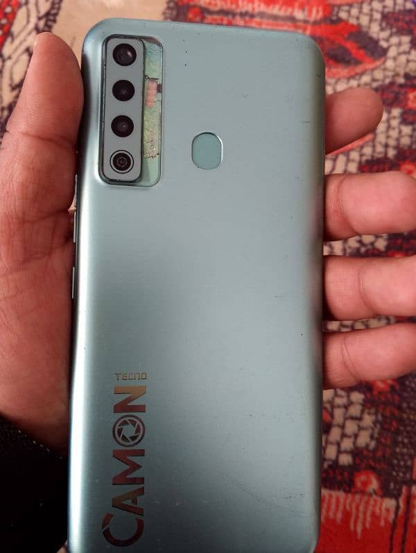 Tecno camon 17.6GB ram 128GB memory. 5000 mah battery da. 7